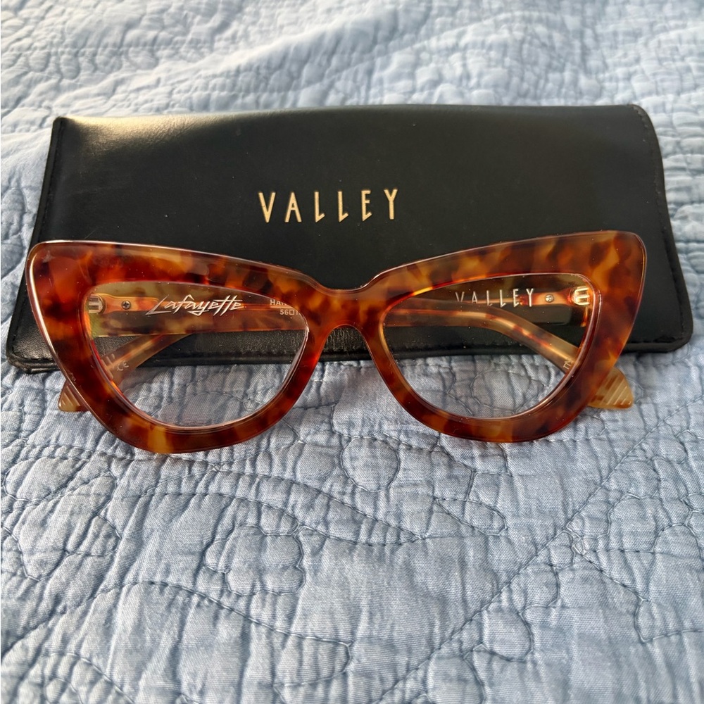 Valley Eyewear Lafayette Tortoise Brown Cat Eye Glasses